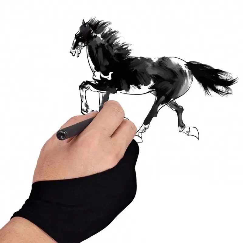 1/3 шт. перчатки-стилусы черны – обзор и цена Drawing Glove Artist