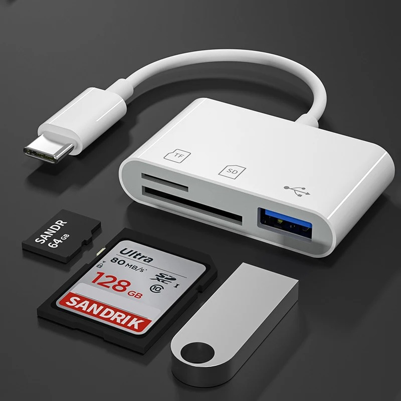 3-в-1 адаптер-концентратор Typ – обзор и цена Usb Hub Type C
