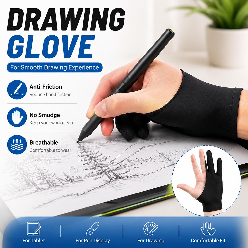 Перчатки для рисования, не сод – обзор и цена Drawing Glove Artist